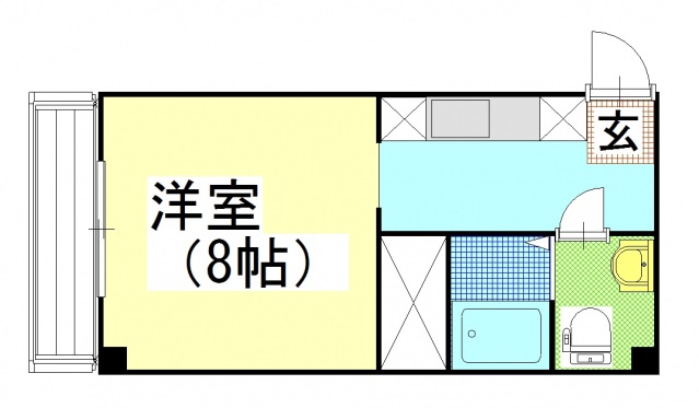 プレアール野田屋町の間取り