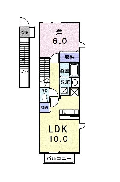 【シルティスＢの間取り】