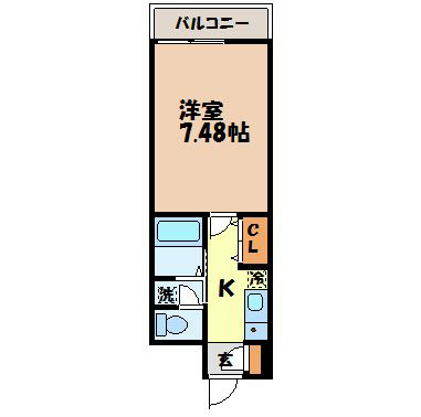 宝町スカリエッティの間取り