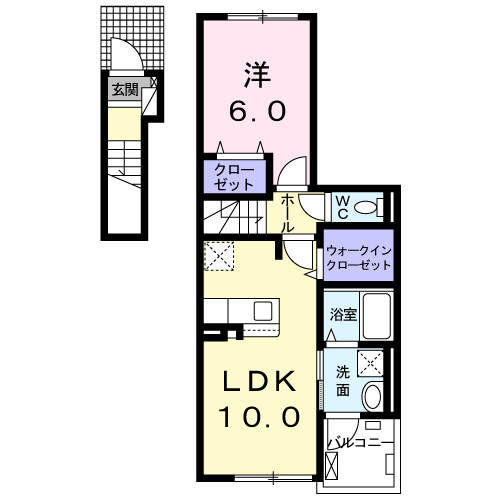 プレミアム２１番館の間取り