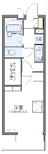 レオパレス南部の間取り