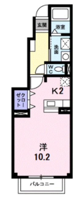 フエンテ・セレソの間取り