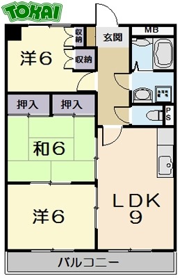 コンフォート悠とぴあの間取り