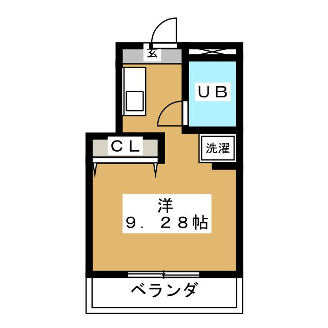 【サンフラッツの間取り】