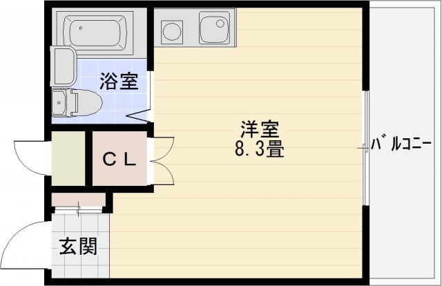 オレンジハウス1の間取り