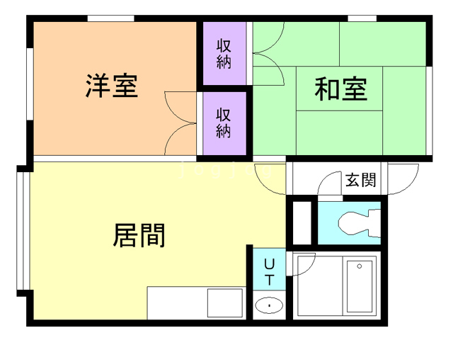 シティーハウスヨシクラの間取り