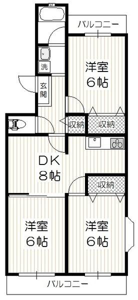 エクセルけやき台の間取り