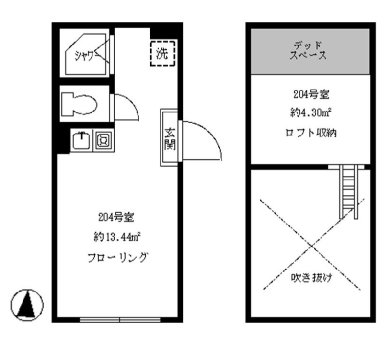 フェリスプレジャーの間取り