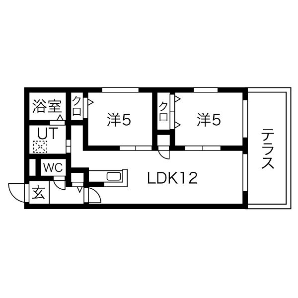 ASTAGE八軒の間取り