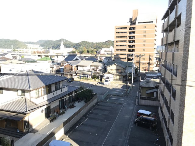 【姫路市梅ケ枝町のマンションの眺望】