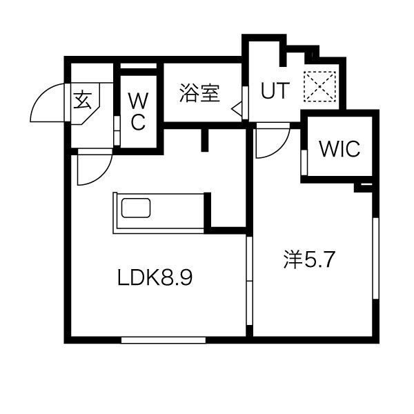 R-fino新さっぽろの間取り