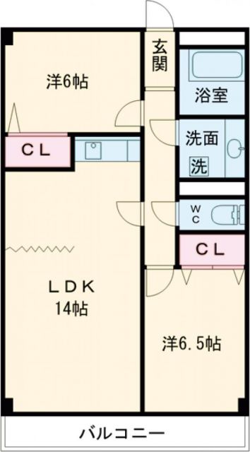 アパートメントカヤ田園調布の間取り