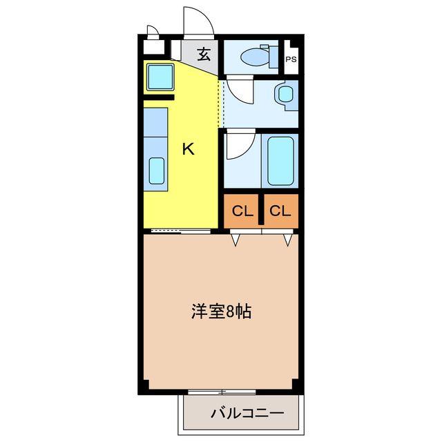 Ｓｕｒｐｌｕｓタカハシ　Ａの間取り