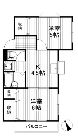 アイネス喜多見の間取り