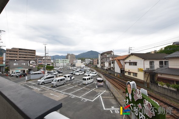 【太宰府市五条のマンションの眺望】