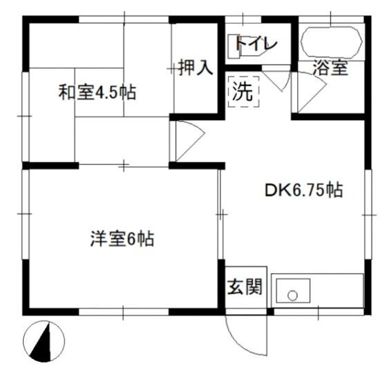 佐藤荘の間取り