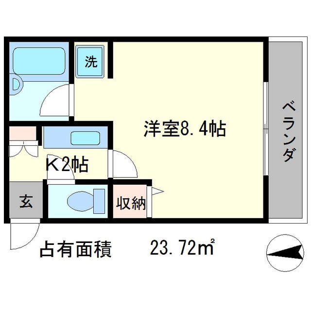 ランシングの間取り