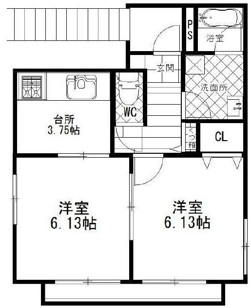 【メゾンカクタスの間取り】