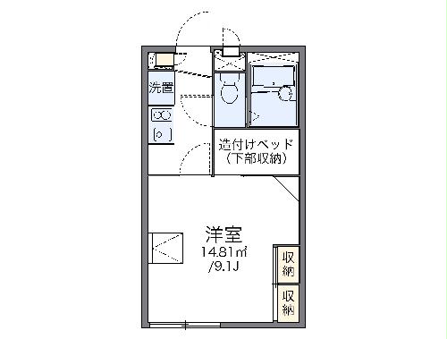 レオパレスＰＡＲＣ　ＳＩＤＥの間取り