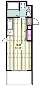 藤沢市朝日町のマンションの間取り