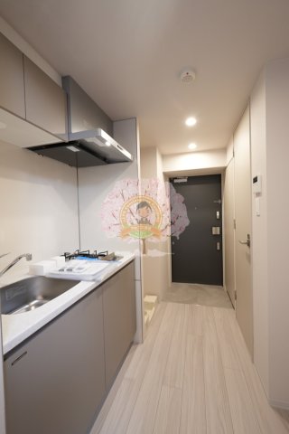 【横浜市南区白妙町のマンションのキッチン】