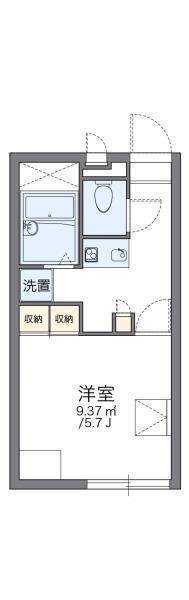 レオパレスルーチェの間取り