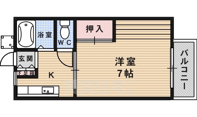 サンビレッジクレハの間取り