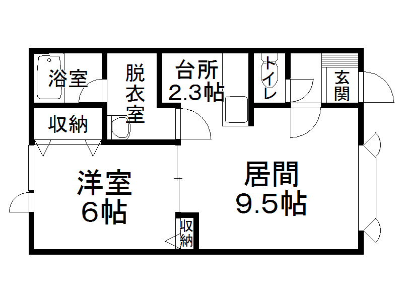 ライツェントハイムの間取り