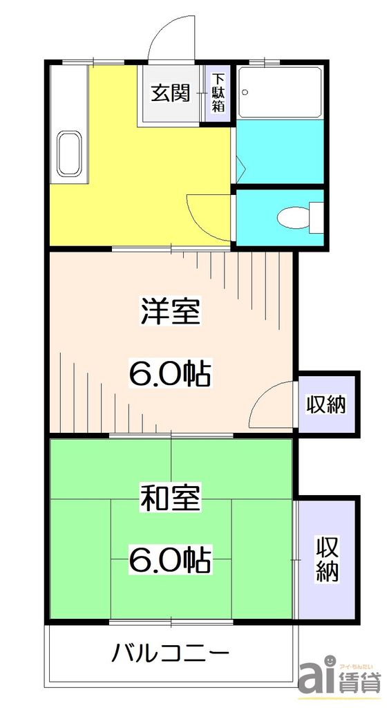 グリーンコーポ_間取り_0