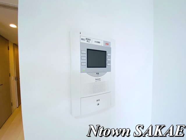 セキュリティ　モニター付きインターフォンです