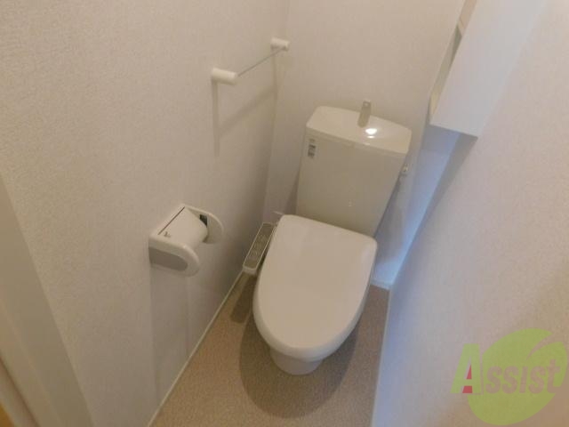トイレ　ウォシュレット完備！