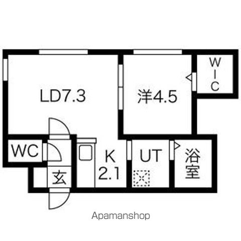 Lichtrare北大Eastの間取り写真