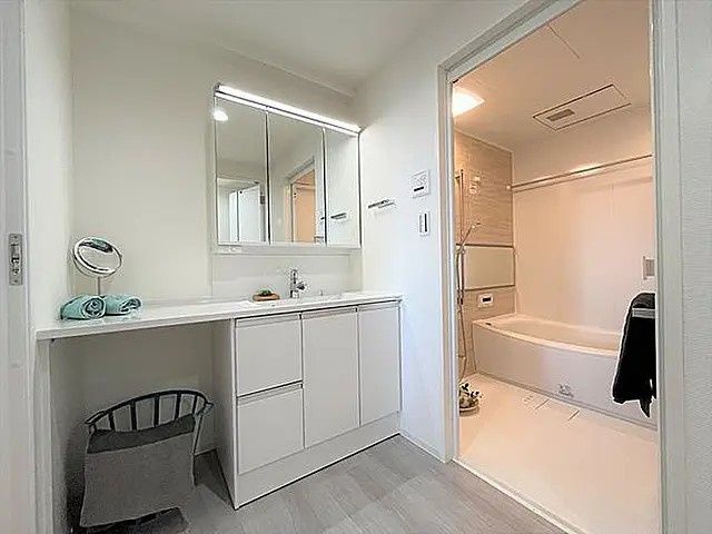 洗面設備　※別部屋参考写真(家具家電付帯せず)