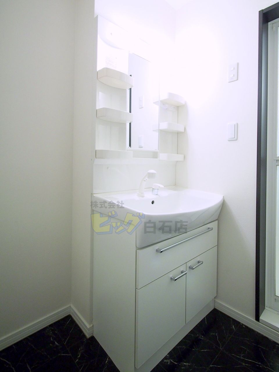 洗面設備　シャンプードレッサー付きです♪