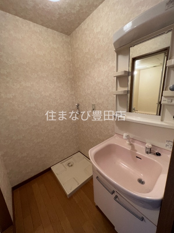 洗面設備　同型別部屋写真