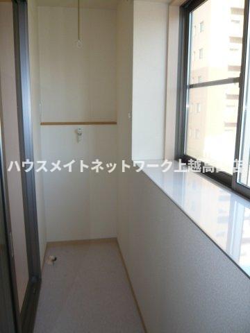 バルコニー　サンルーム（同室タイプ２０２号室の画像を掲載）