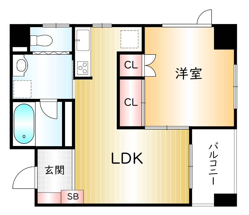 リアライズ横須賀の間取り写真
