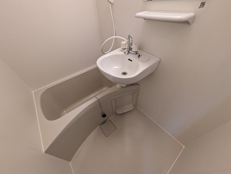 KマンションJINの風呂写真