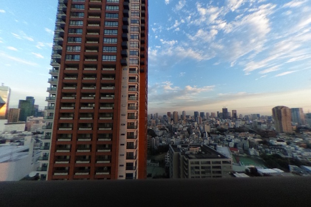 眺望　バルコニーからの眺望
