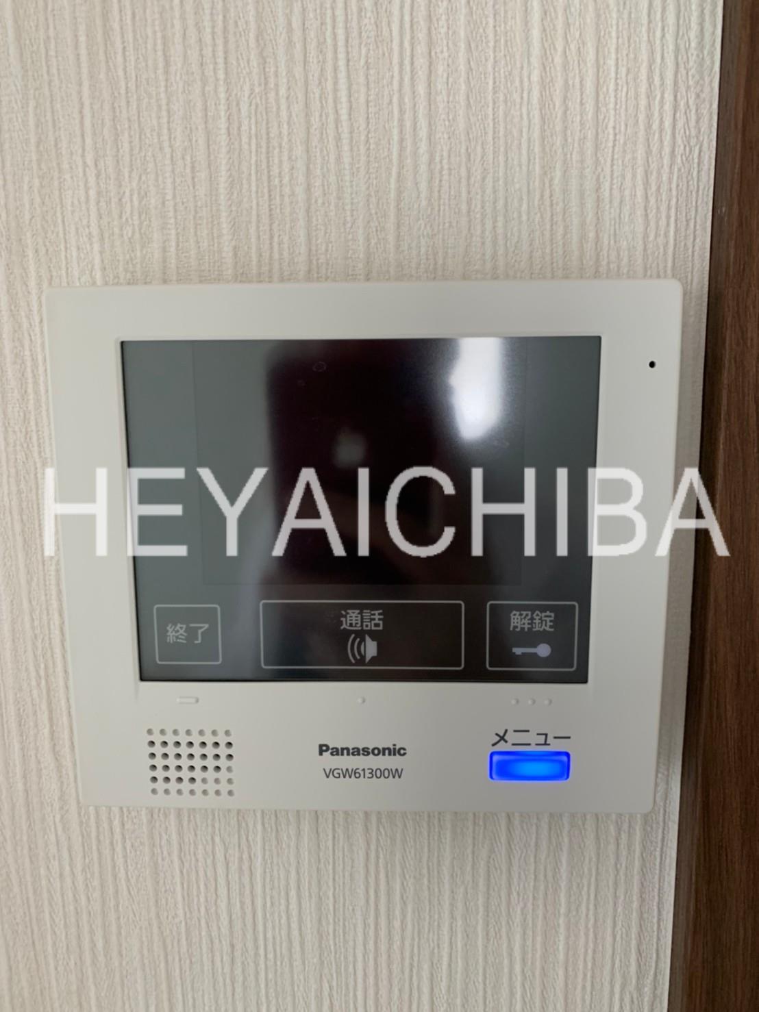 セキュリティ　モニター付きインターホン