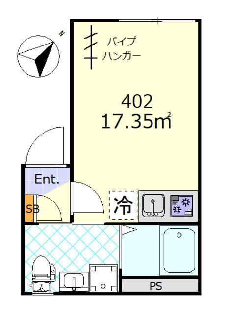 H.Aスカイの間取り写真