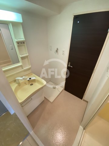 洗面設備　リップルビガー扇町　洗面脱衣所