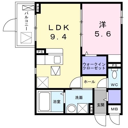 ソフィアコート加古川の間取り写真