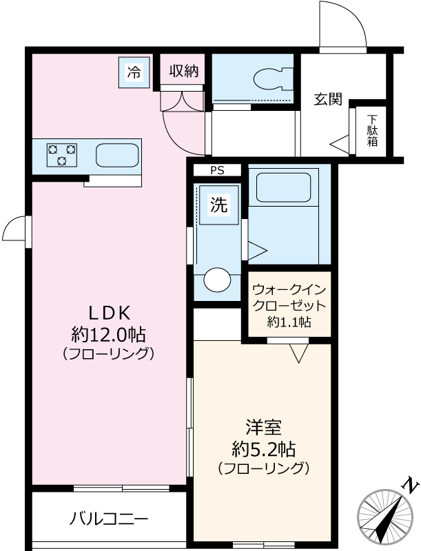 Villa Feliceの間取り写真
