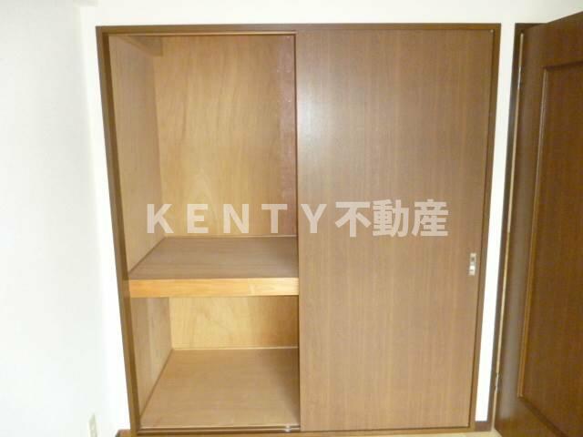 収納　十分な収納スペースがあります