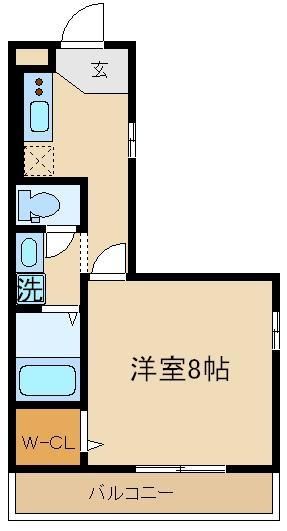 エリタージュ Iの間取り写真