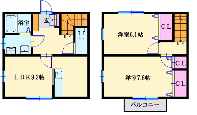 フォレストハウスIIIの間取り写真