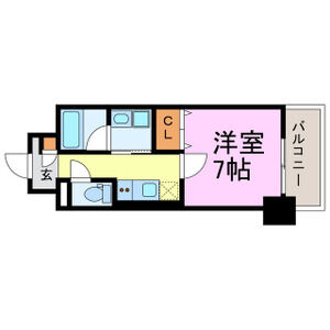 RAFFLE OZONEII -South Garden-の間取り写真
