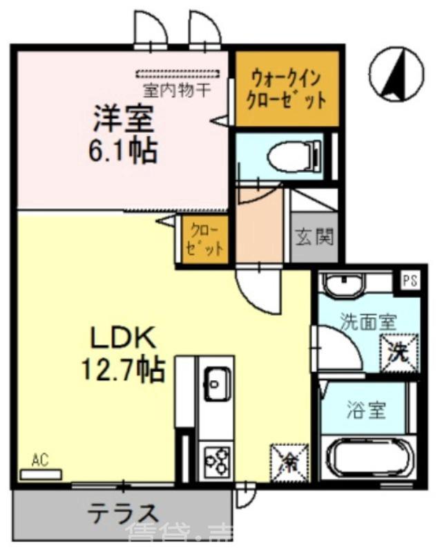 ヴィクトワールの間取り写真