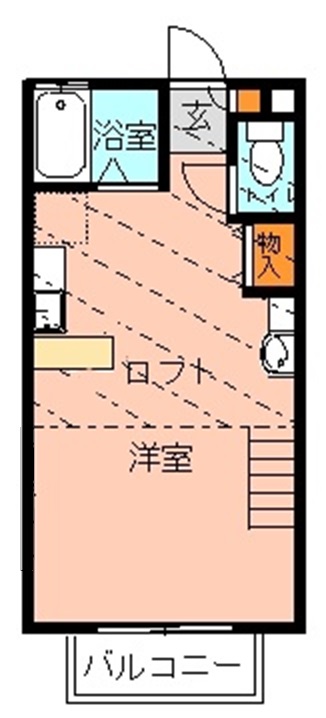 ベルメゾン六番館の間取り写真